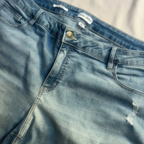 Aviv Viv Blue Jeggings Casual Style - Picture 5 of 11